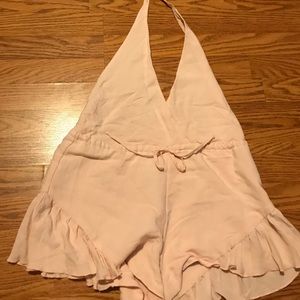 Lush pink romper from revolve🦋✨